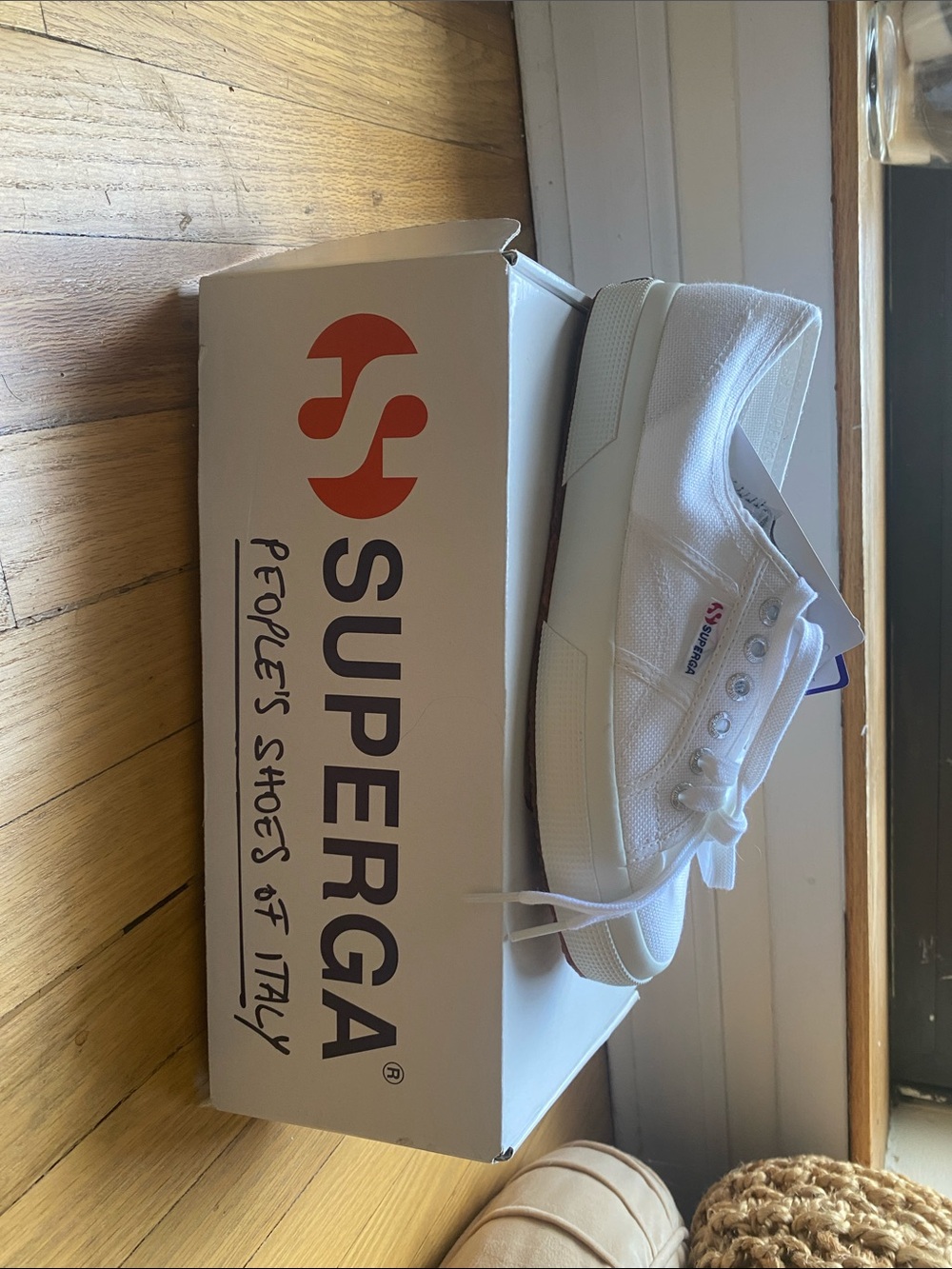 Superga White Women's Low-Top Canvas Sneaker